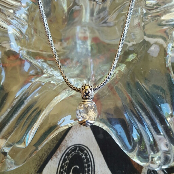 John Hardy necklace 16" wheat design