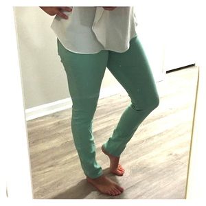 Mint Green Skinny Jeans