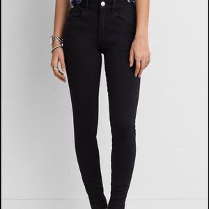 American Eagle Black Jeggings size 6