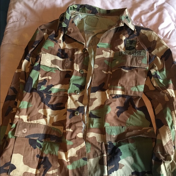 💙 camo army jacket 💙