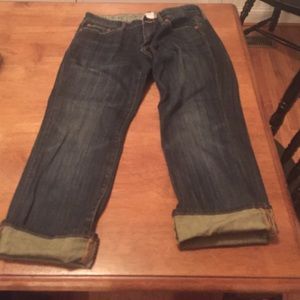 Lucky brand Jean capris.