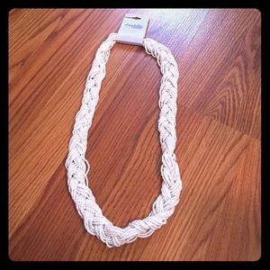White beaded Necklace