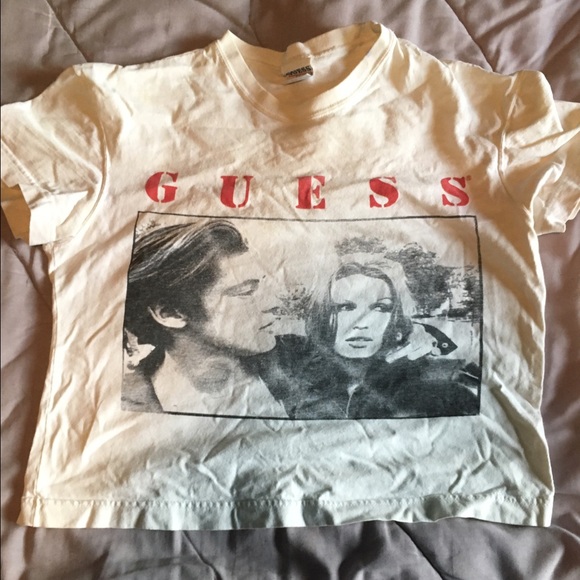 💙 vintage guess crop top 💙