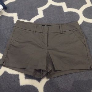 Brown flat shorts