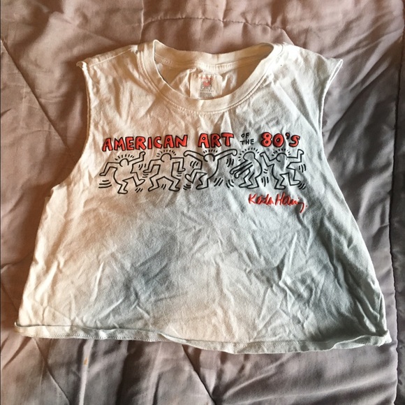 💙 keith harrington crop top 💙