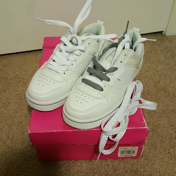 Brand new white sneakers