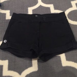 Black shorts