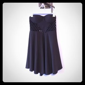 Strapless Cutout Dress