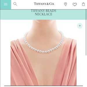 Tiffany & Co. Silver Beads Necklace