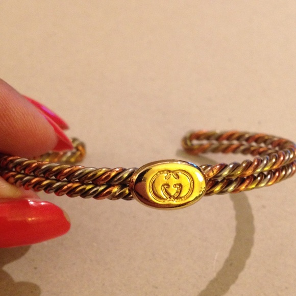 Gucci Jewelry - Gucci authentic vintage emblem cuff bracelet
