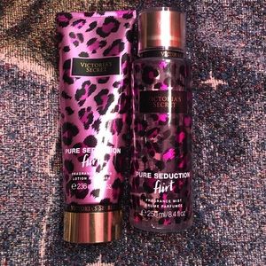 Victoria's Secret pure seduction flirt set