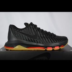 Brand new Nike kd 8 woven ext size 8 men's DS gum