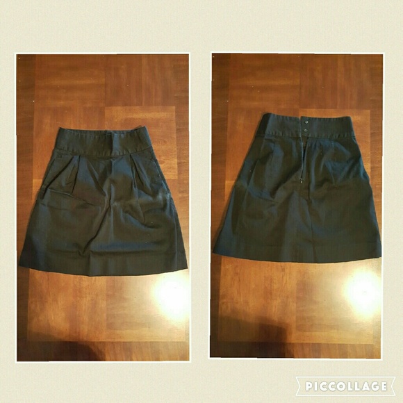 Black High Waist Skirt