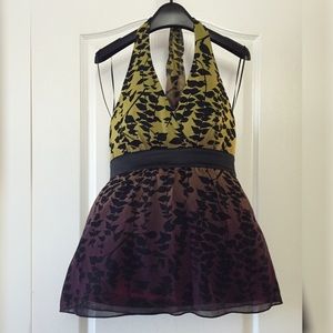 NWT-EXPRESS Halter ombre top