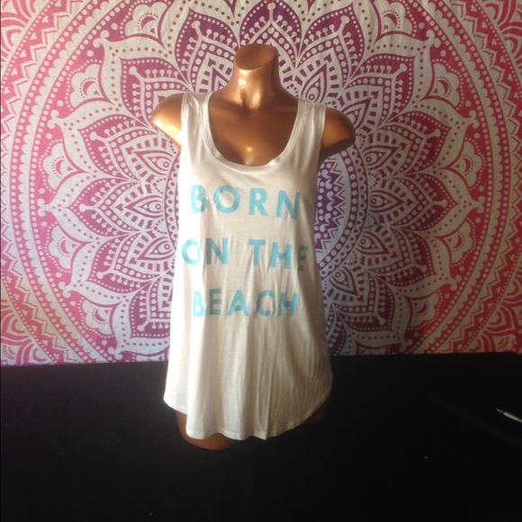 Born on the beach tank
