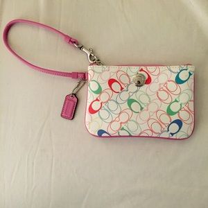 Coach wristlet