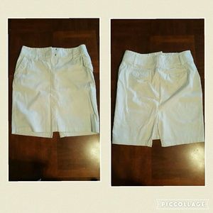 White Pencil Skirt