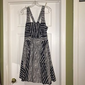 Blue & White New York & Company dress