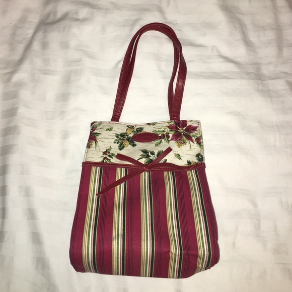 Longaberger bag tote Christmas special edition
