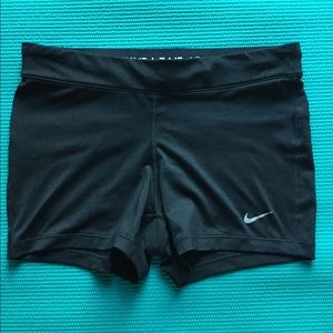Nike running shorts.
