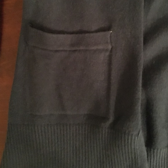 Thick Navy Blue Cardigan - Picture 3 of 3