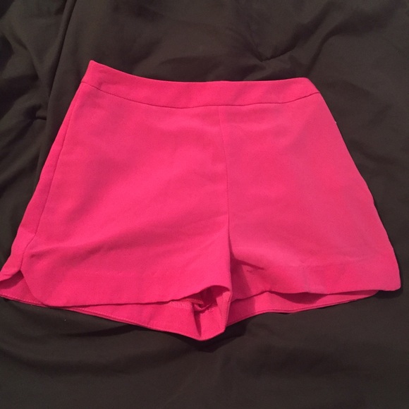 hot pink lush brand shorts