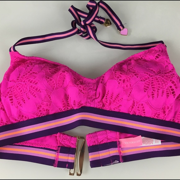 Victoria secret Banded Bralette &  matching bottom - Picture 2 of 4