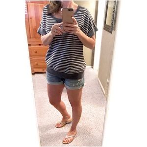 Striped • Sweatshirt • Top