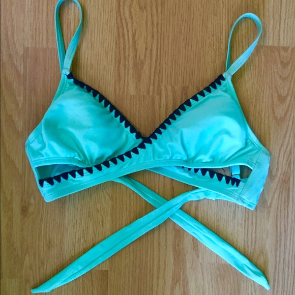 Turquoise Bohemian Wrap Bikini