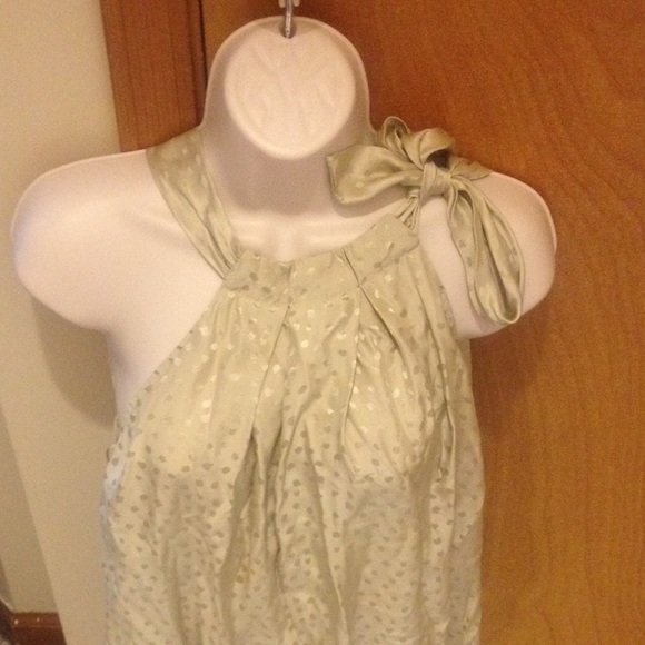 WHBM silk top