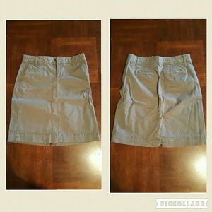 Light Brown Pencil Skirt