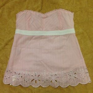 Lilly Pulitizer strapless top