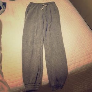 Grey sweats