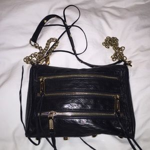 Rebecca minkoff cross body bag moto 3 zip