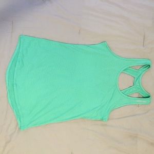 Green Athletic Tank Top