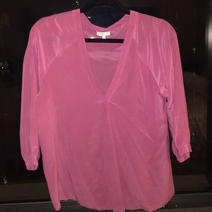 Joie silk blouse 3/4 sleeves