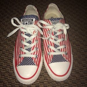 Converse Shoes - Red/White/Blue Converse Sneakers Converse Shoes - Red/White/Blue Converse Sneakers
