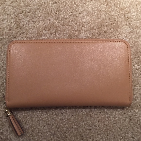 Saks Off 5th Tan Wallet