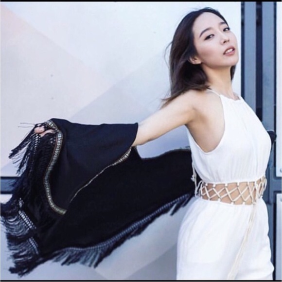 HP Bohemian Babe Jumpsuit W /Rope Details - Picture 2 of 4