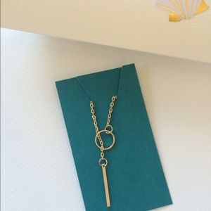 Gold Plated Layer Necklace.