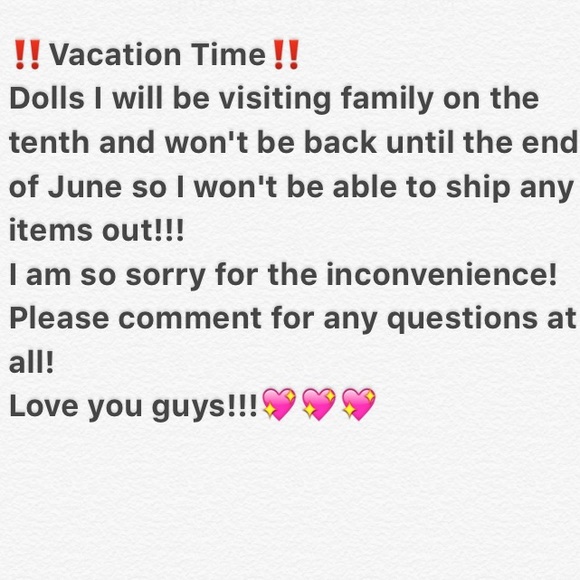 😍VACA TIME😍
