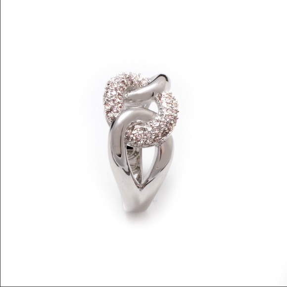 Interlocking Sparkle Ring - Picture 2 of 2