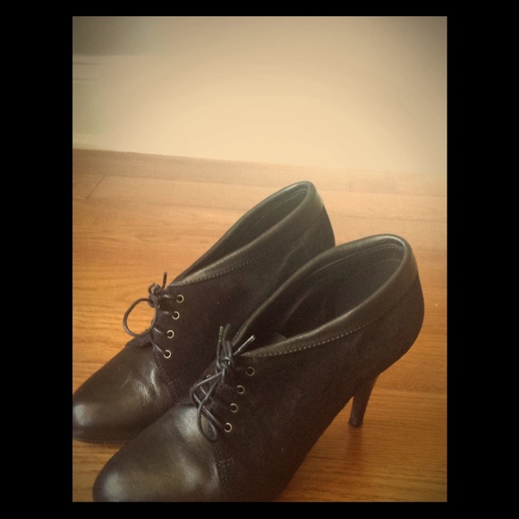 Jcrew Black Booties