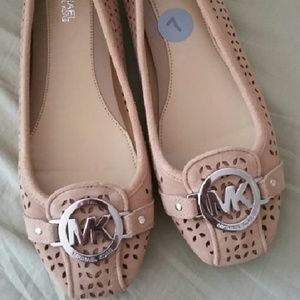 Michael Kors suede flats