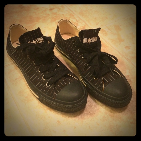 Converse All Star Striped Sneakers!