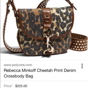 Rebecca Minkoff Cheetah Print Crossbody Bag