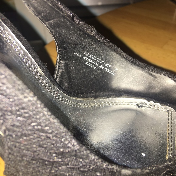 Gray/Black Heels - Picture 3 of 5