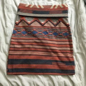 Pacsun fold over skirt