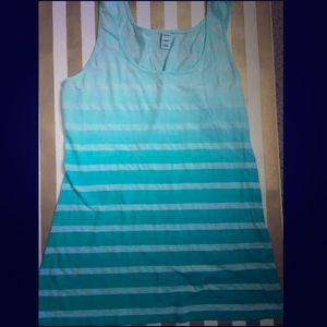 Worn twice ombré tank!