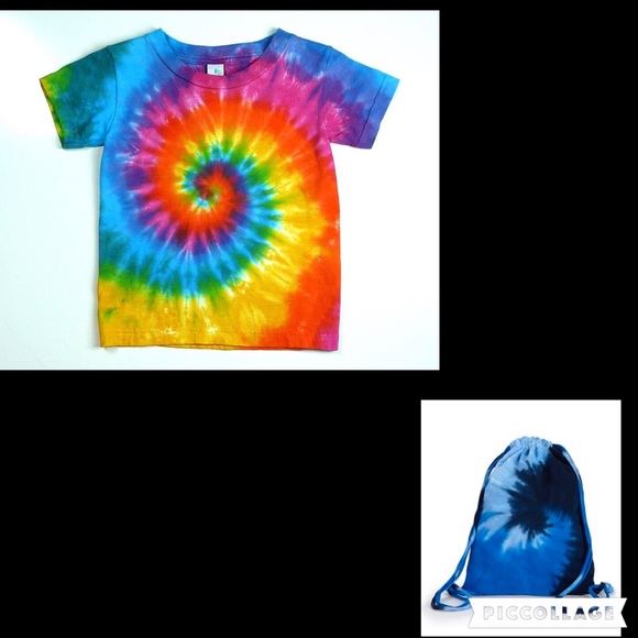 Tie dye shirts 👀 includes backpack